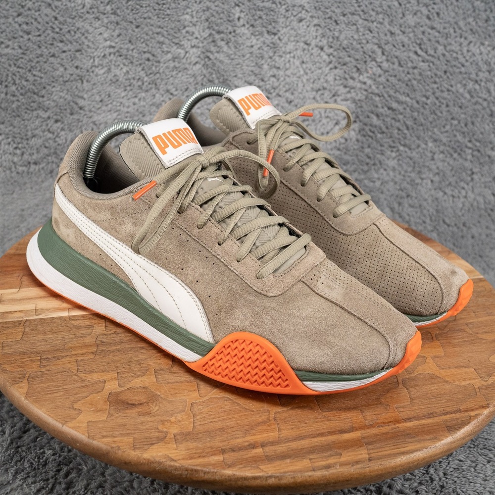 Puma Turin 0 Perf Athletic Shoes Men Size 9 Multicolor Good Suede Sneakers